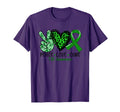 Peace Love Cure Tbi Traumatic Brain T-Shirt - Streetwear Style for Adults - T-Shirt, Sweatshirt, Hoodie
