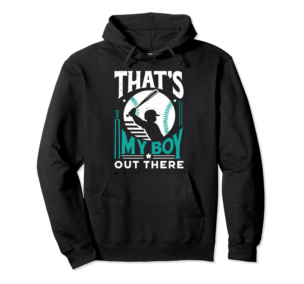 Baseball Fathers Day Son Baseball Dad Hoodie - Custom Art Print Men Women - T-Shirt, Sweatshirt, Hoodie