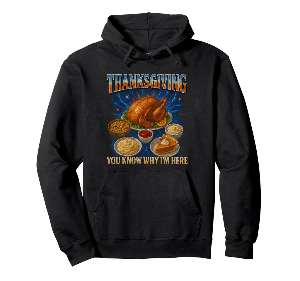 Thanksgiving 90S 2000S Hip Hop Hoodie - Custom Art Print for Adults - T-Shirt, Sweatshirt, Hoodie