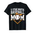 5 Star Mafia Baseball Mom T-Shirt - Custom Art Print for Adults - T-Shirt, Sweatshirt, Hoodie
