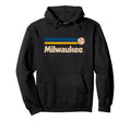 Milwaukee Baseball Softball Wisconsin Hoodie - Unique Graphic Unisex - T-Shirt, Sweatshirt, Hoodie
