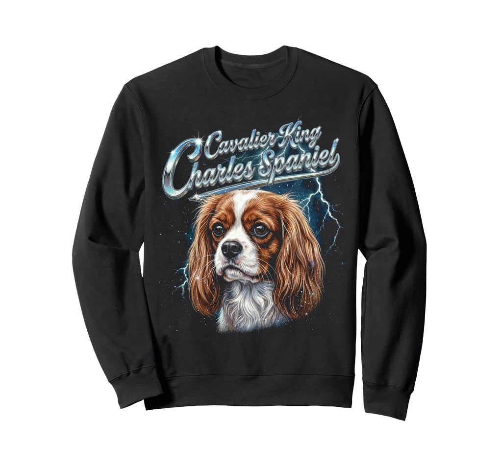 Cavalier King Charles Spaniel Sweatshirt - Aesthetic Graphic for Adults - T-Shirt, Sweatshirt, Hoodie