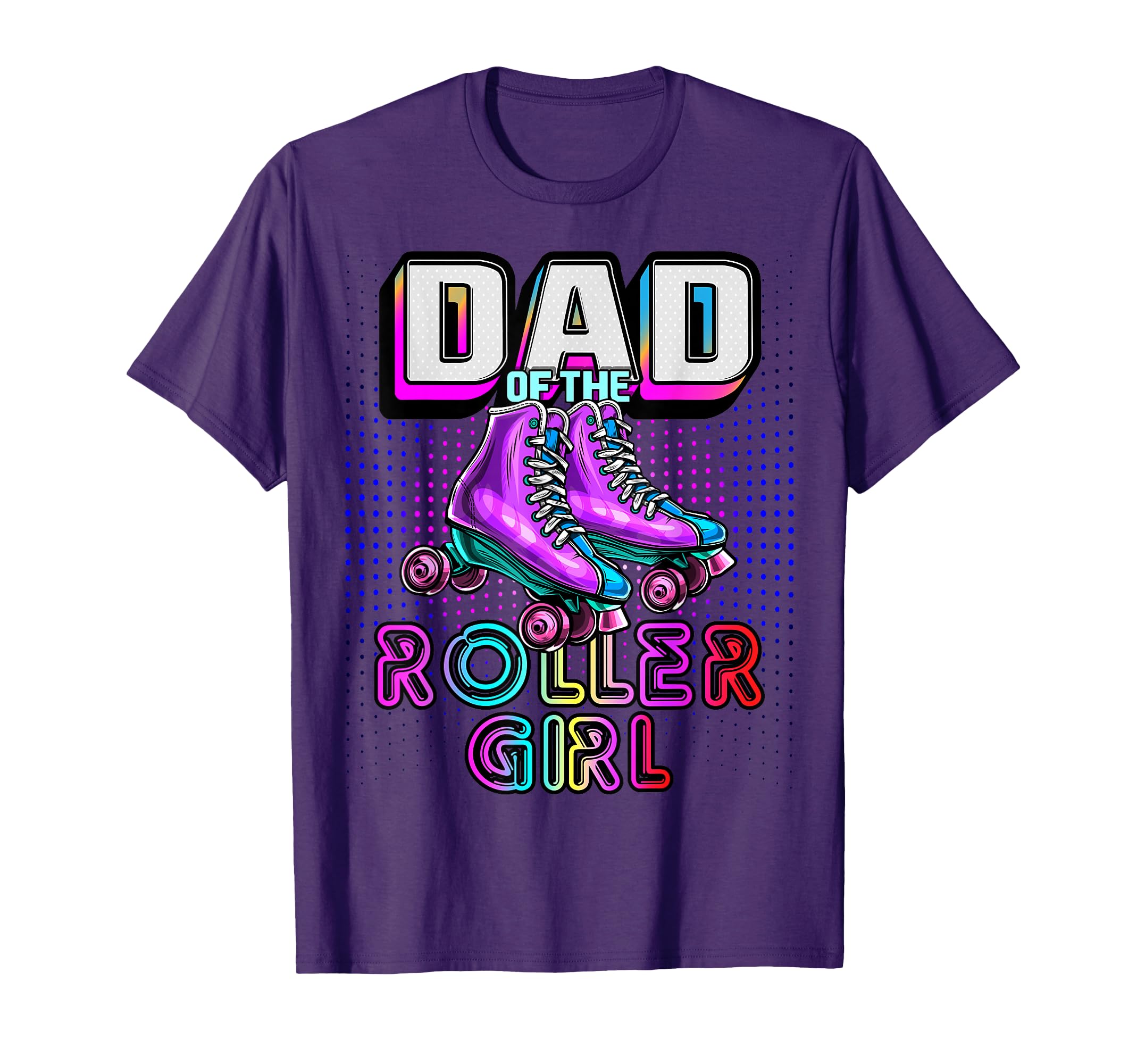 Dad Roller Roller Skating T-Shirt - Casual Everyday Wear for Adults - T-Shirt, Sweatshirt, Hoodie