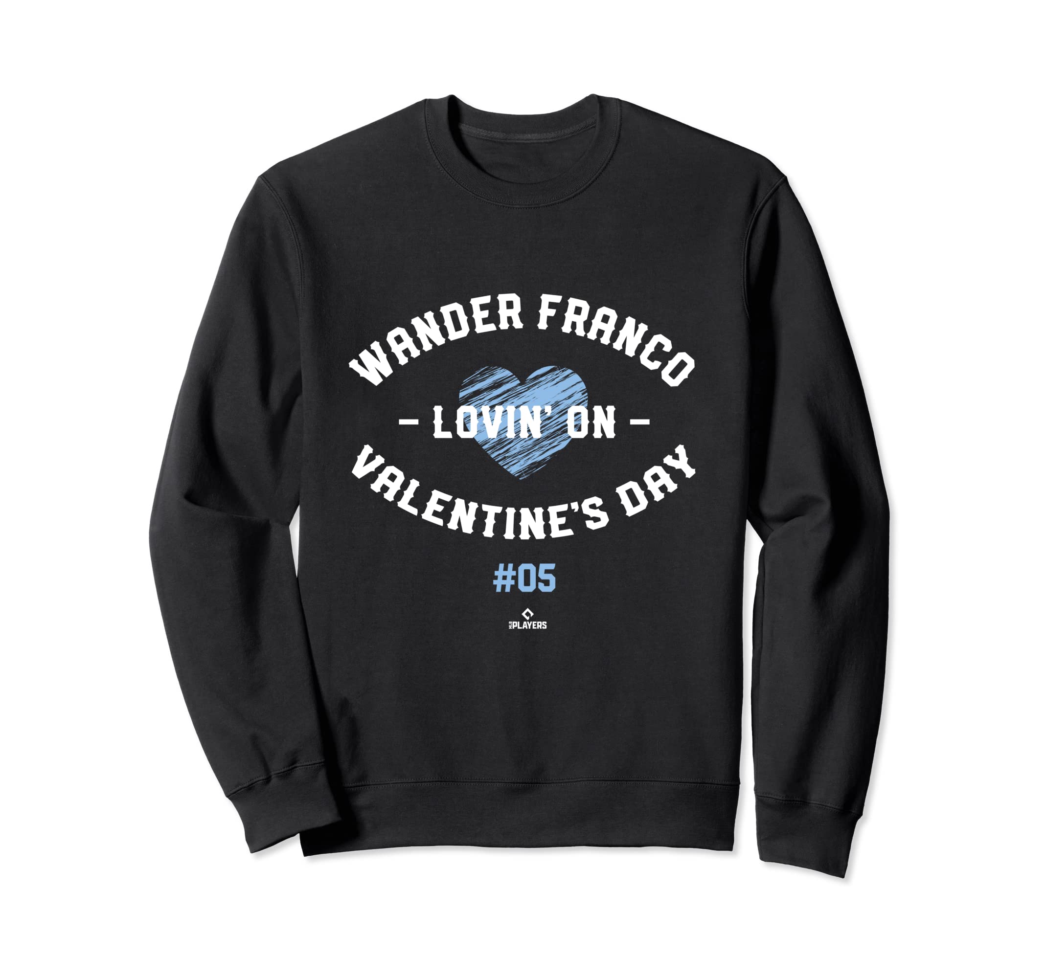 Wander Franco Lovin Valentines Day Sweatshirt - Graphic Print for Adults - T-Shirt, Sweatshirt, Hoodie
