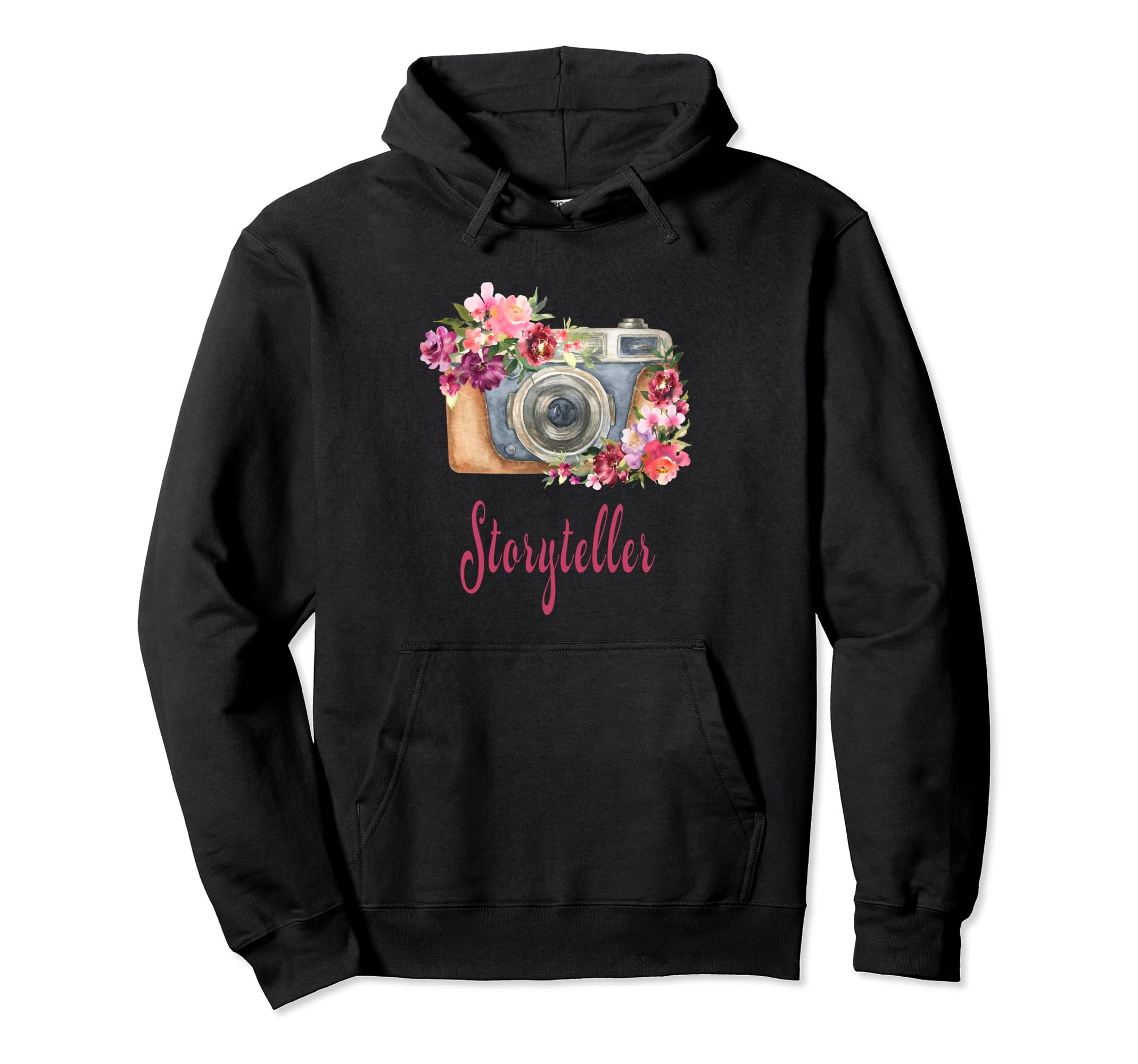 Photographer Storyteller Hoodie - Fun Novelty Design for Adults - T-Shirt, Sweatshirt, Hoodie