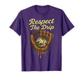 Baseball Drip Camo Baseball Glove T-Shirt - Graphic Print for Adults - T-Shirt, Sweatshirt, Hoodie