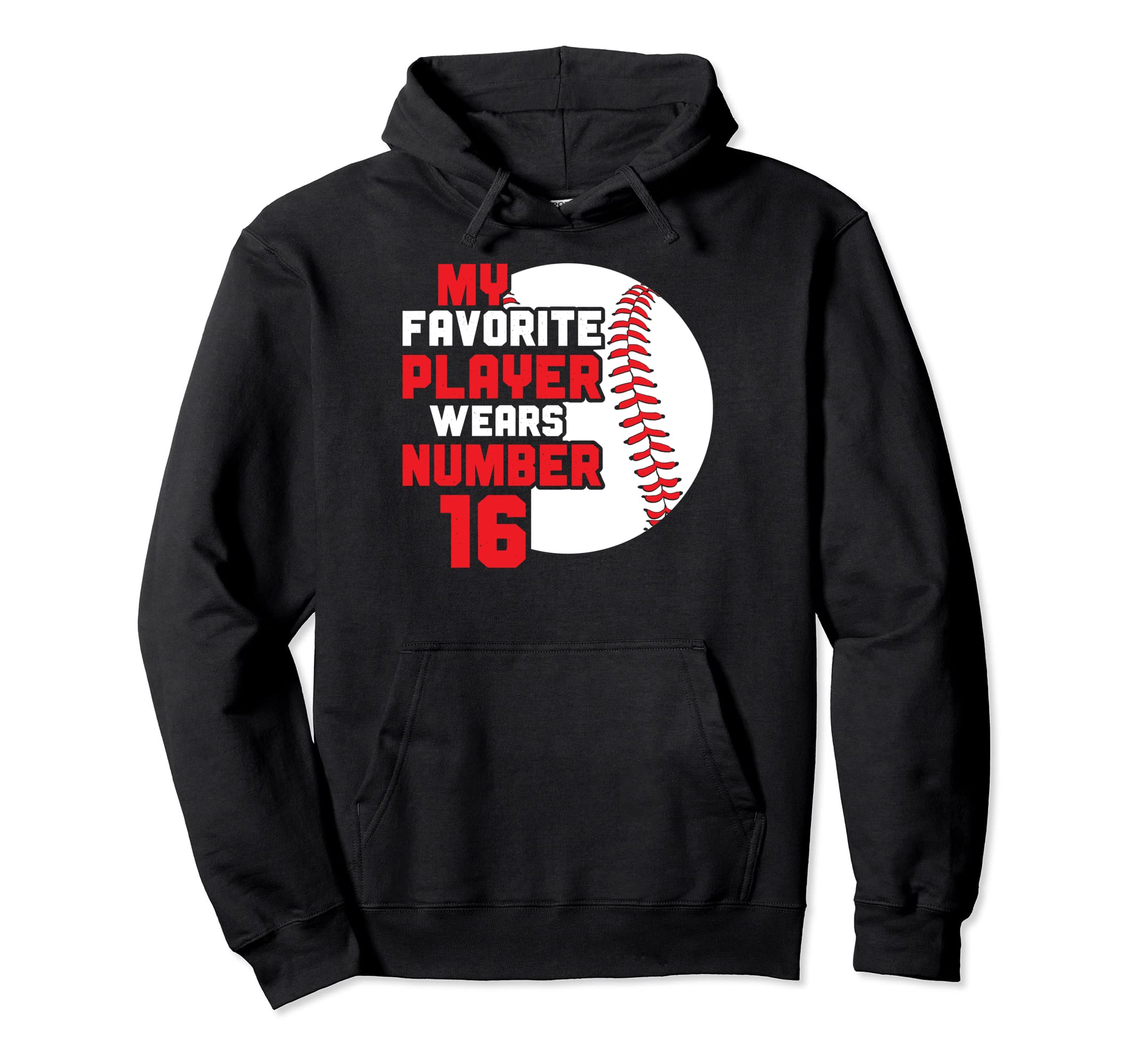 Baseball Mom Dad Favorite Baseball Hoodie - Unique Graphic Men Women - T-Shirt, Sweatshirt, Hoodie