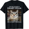 Cat Meme Fella Fart Smella Funny Silly - Adult & Kids T-Shirts, Sweatshirts & Hoodies apparel design preview 1