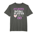 My Favorite Baseball Player Call Me T-Shirt - Minimalist Print for Adults - T-Shirt, Sweatshirt, Hoodie