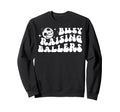Busy Raising Ballers Volleyball Sweatshirt - Minimalist Print for Adults - T-Shirt, Sweatshirt, Hoodie