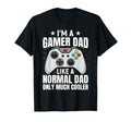 Im Gamer Dad Funny Fathers Day Video T-Shirt - Minimalist Print Men Women - T-Shirt, Sweatshirt, Hoodie