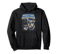 Miniature Schnauzer 80S Dog Lover Hoodie - Aesthetic Graphic for Adults - T-Shirt, Sweatshirt, Hoodie
