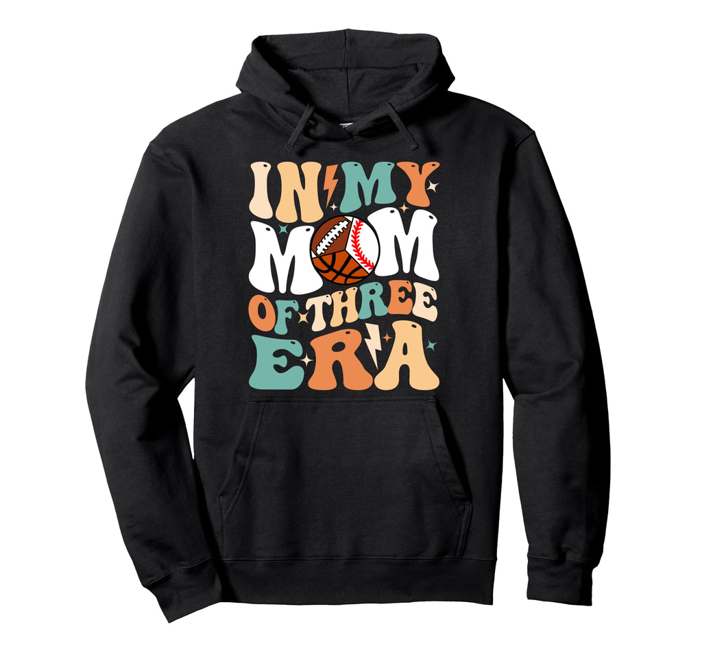 My Baseball Basketball Football Mom Hoodie - Minimalist Print Men Women - T-Shirt, Sweatshirt, Hoodie