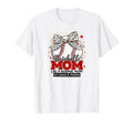 Baseball Mom Louder Prouder Coquette Bow T-Shirt - Novelty Apparel Unisex - T-Shirt, Sweatshirt, Hoodie