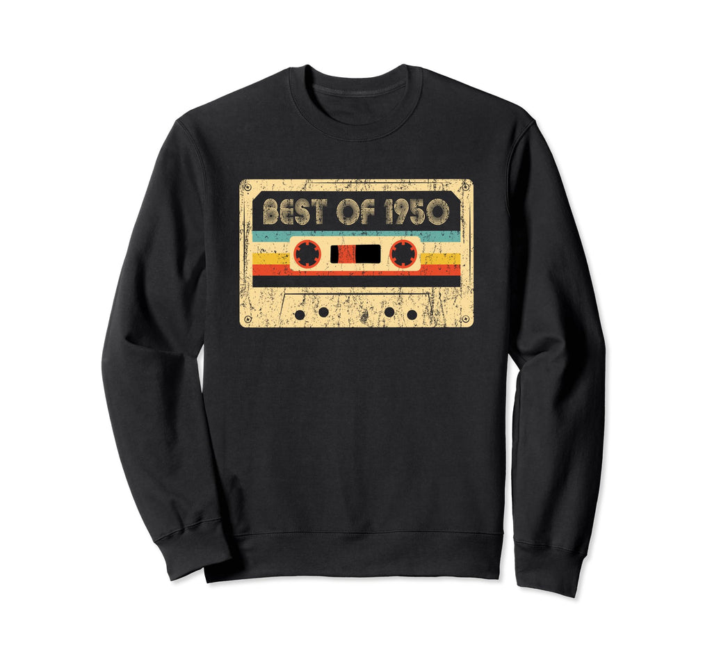 Best 1950 1950 Cassette Tape Sweatshirt - Streetwear Style Men Women - T-Shirt, Sweatshirt, Hoodie