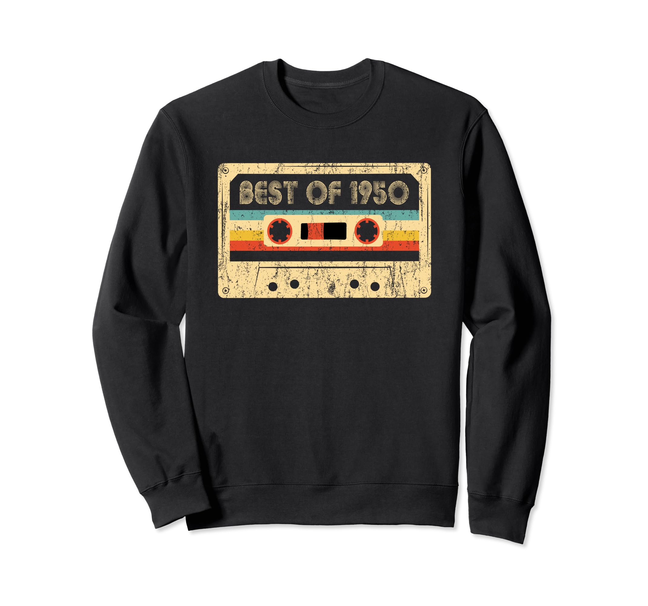 Best 1950 1950 Cassette Tape Sweatshirt - Streetwear Style Men Women - T-Shirt, Sweatshirt, Hoodie