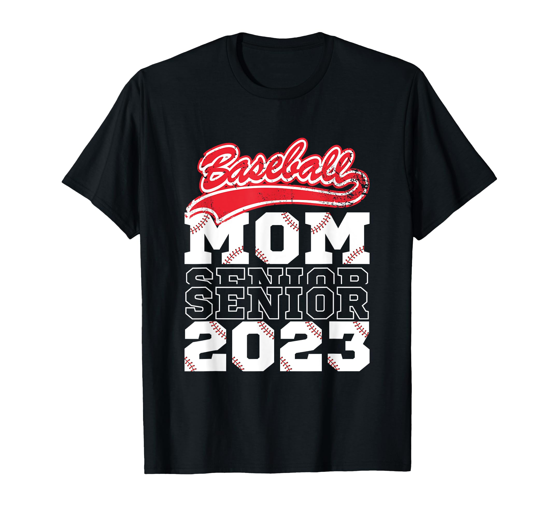 Senior Mom 2023 Baseball Class 2023 Funny T-Shirt - Trendy Graphic Unisex - T-Shirt, Sweatshirt, Hoodie