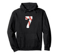Baseball Player Jersey Number 7 7 Hoodie - Casual Everyday Wear Unisex - T-Shirt, Sweatshirt, Hoodie