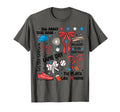 Baseball Coquette Bow Baseball Mom T-Shirt - Novelty Apparel Men Women - T-Shirt, Sweatshirt, Hoodie