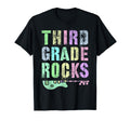 Third Grade Rocks Student Rockstar T-Shirt - Custom Art Print Men Women - T-Shirt, Sweatshirt, Hoodie
