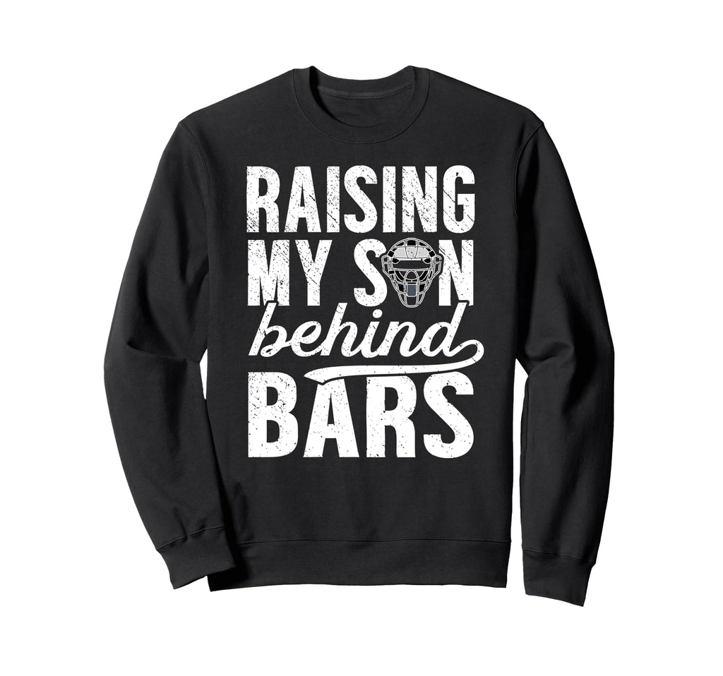 Baseball Catcher Mom Funny Mom Sweatshirt - Aesthetic Graphic Unisex - T-Shirt, Sweatshirt, Hoodie