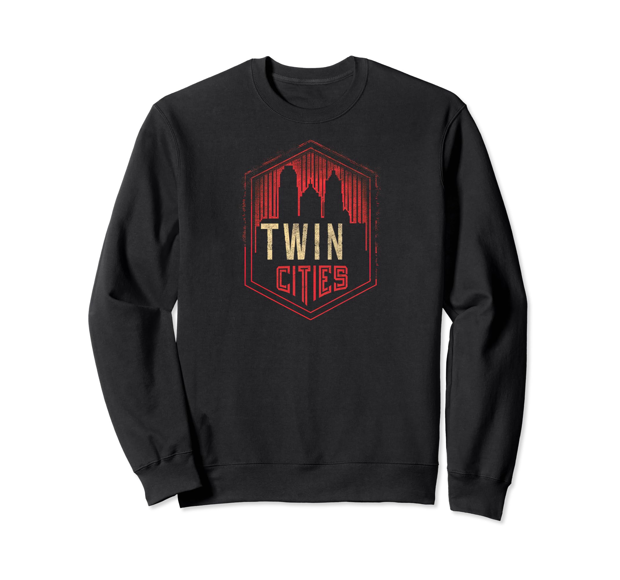Twin Cities Grit 90S Grunge Sweatshirt - Fun Novelty Design Men Women - T-Shirt, Sweatshirt, Hoodie