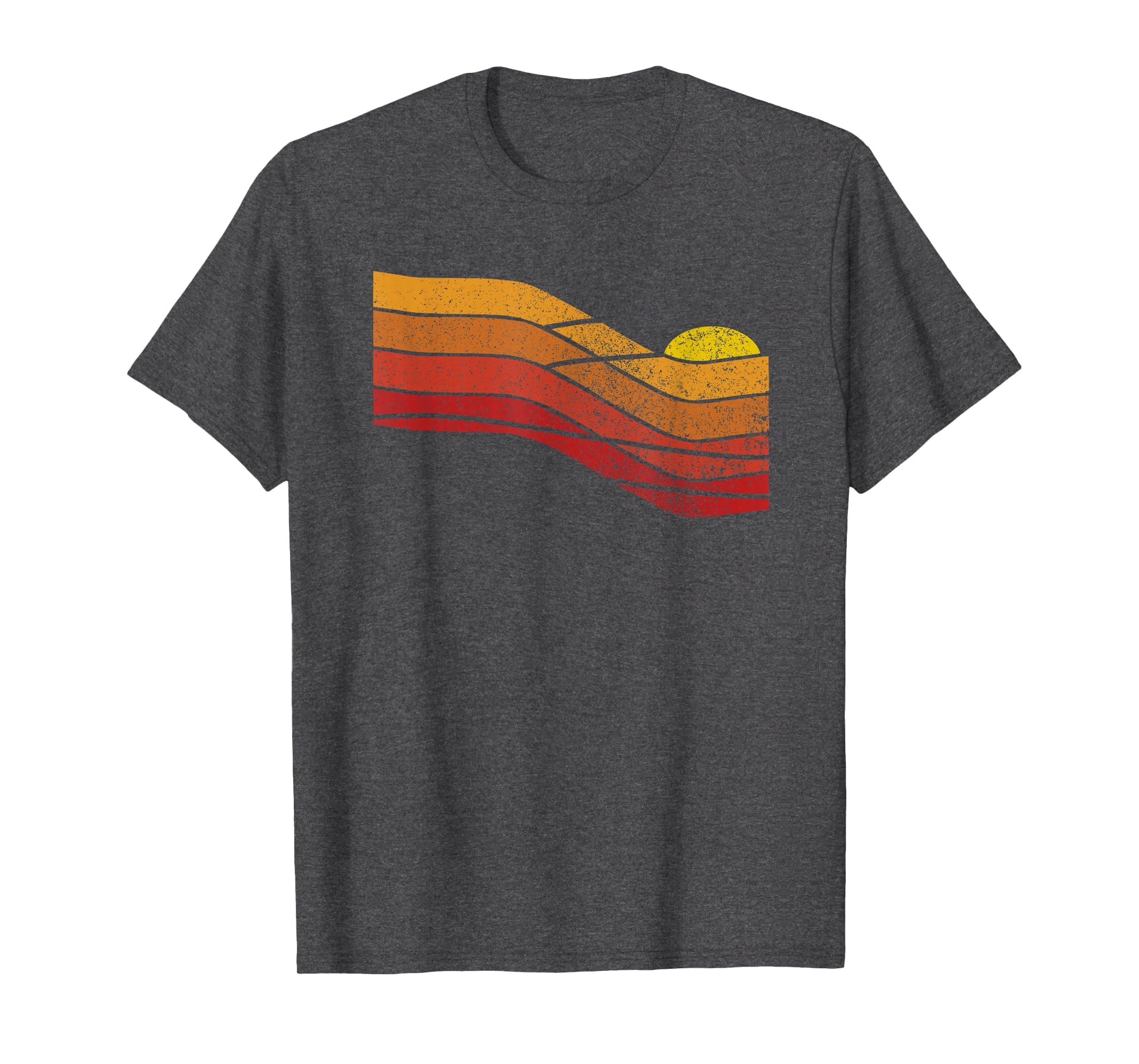 70S Sunset T-Shirt - Fun Novelty Design for Adults - T-Shirt, Sweatshirt, Hoodie
