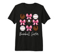 Baseball Sister Baseball Mom Mothers Day T-Shirt - Graphic Print Unisex - T-Shirt, Sweatshirt, Hoodie