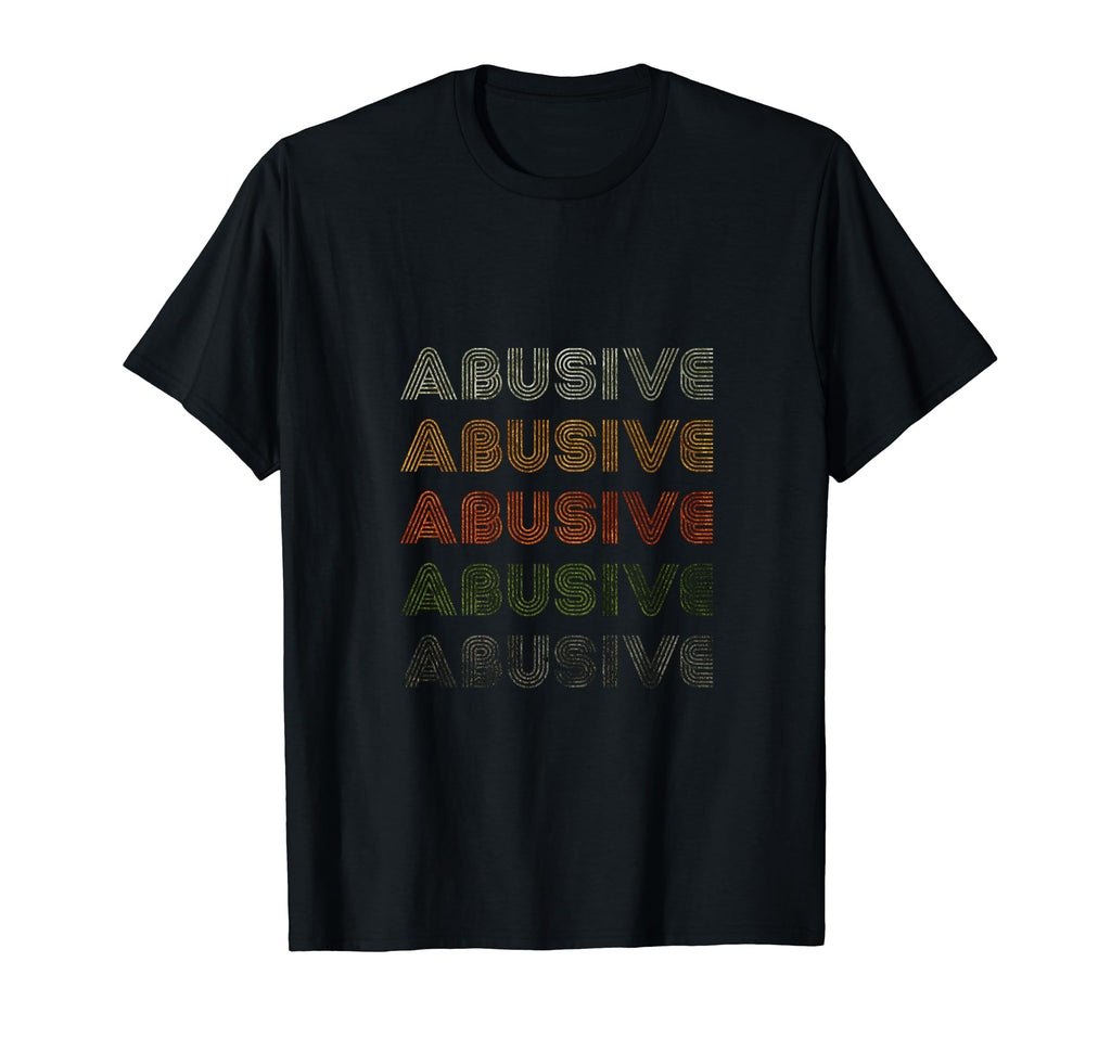 Love Heart Abusive Grunge Black T-Shirt - Aesthetic Graphic Men Women - T-Shirt, Sweatshirt, Hoodie