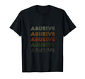 Love Heart Abusive Grunge Black T-Shirt - Aesthetic Graphic Men Women - T-Shirt, Sweatshirt, Hoodie