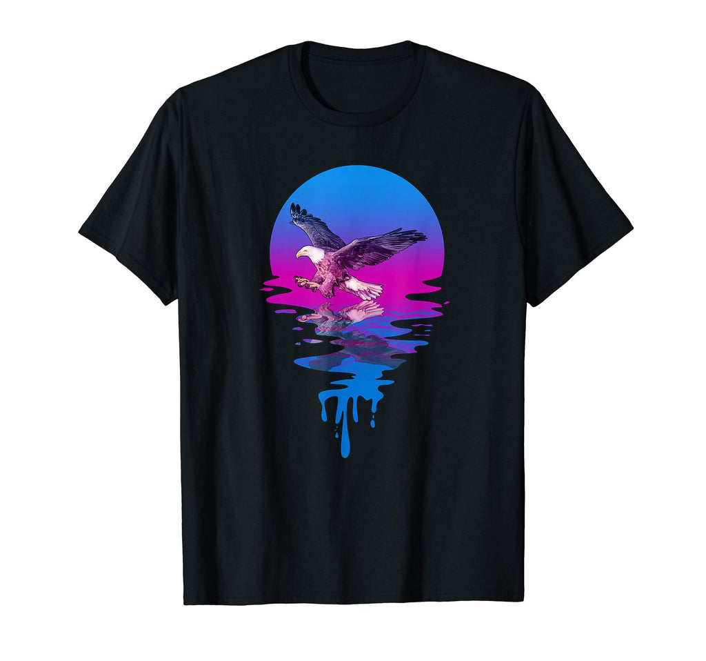 Sunset Hawk T-Shirt - Graphic Print for Adults - T-Shirt, Sweatshirt, Hoodie