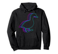 Ducks Animal Vaporwave Hoodie - Trendy Graphic for Adults - T-Shirt, Sweatshirt, Hoodie