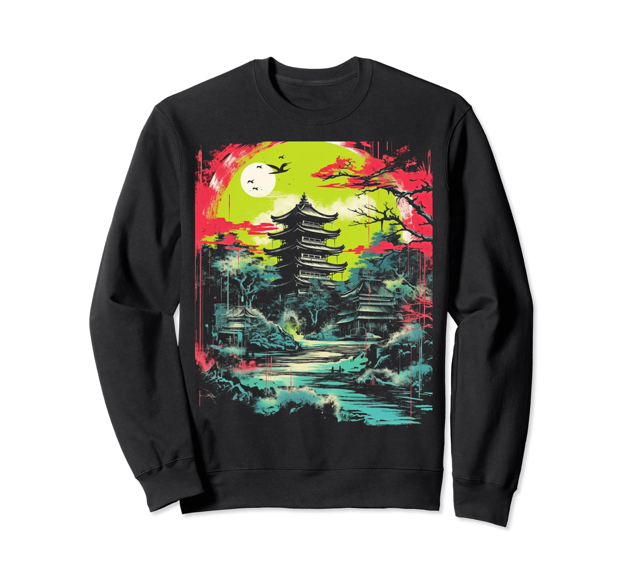 Japanese Aesthetic Y2K Samurai Sweatshirt - Casual Everyday Wear Men Women - T-Shirt, Sweatshirt, Hoodie