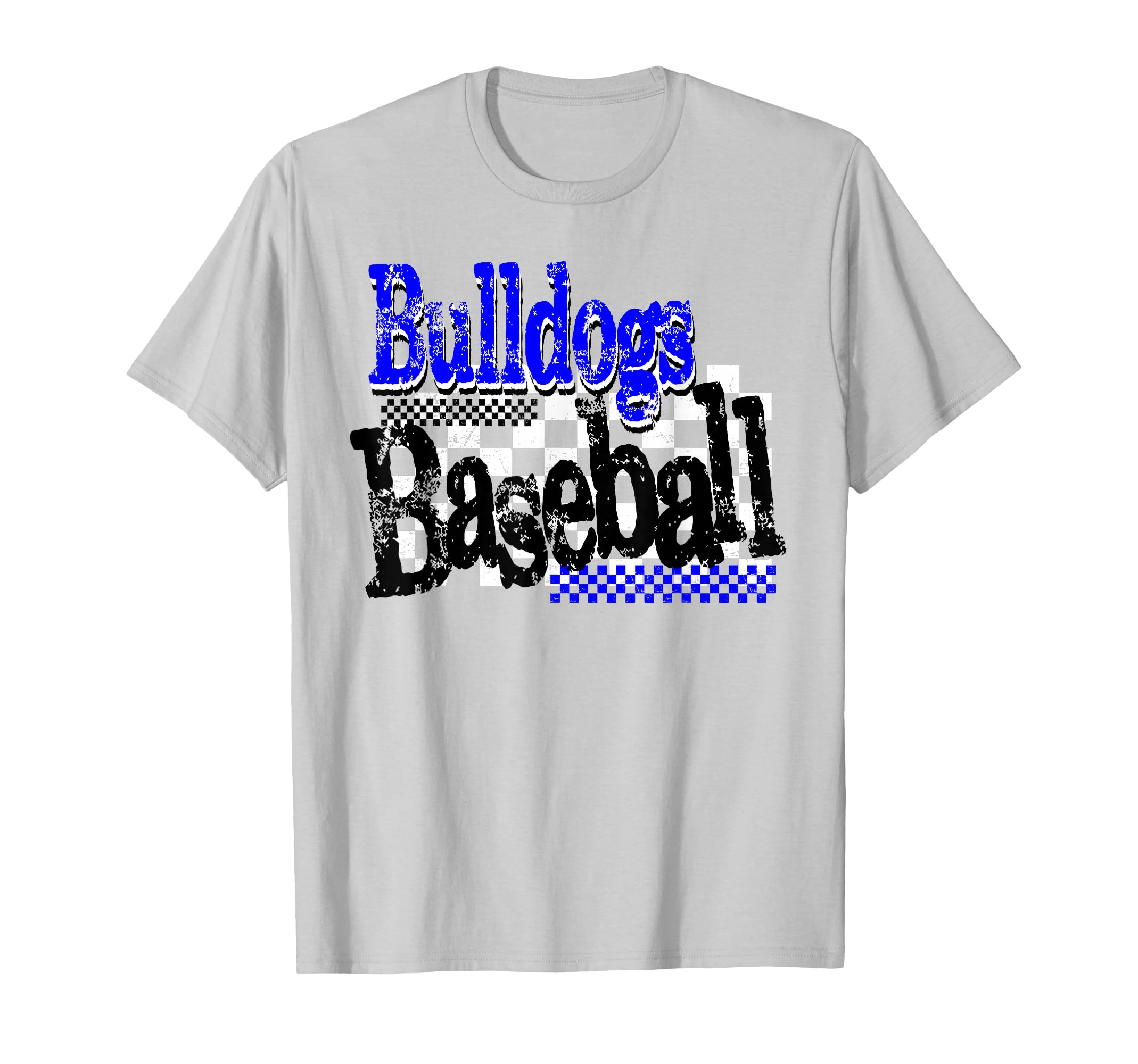 Blue Bulldogs Baseball Team Mom Game Day T-Shirt - Novelty Apparel Unisex - T-Shirt, Sweatshirt, Hoodie
