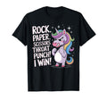 Rock Paper Scissors Throat Punch I T-Shirt - Aesthetic Graphic for Adults - T-Shirt, Sweatshirt, Hoodie