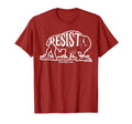 Alt Us National Park Resist Service Bison T-Shirt - Minimalist Print Unisex - T-Shirt, Sweatshirt, Hoodie