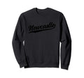 Newcastle England Cursive 1970S Sweatshirt - Minimalist Print for Adults - T-Shirt, Sweatshirt, Hoodie