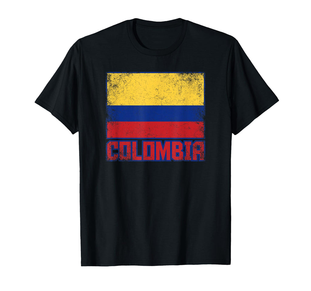 Colombia Flag Country Colombian T-Shirt - Casual Everyday Wear for Adults - T-Shirt, Sweatshirt, Hoodie