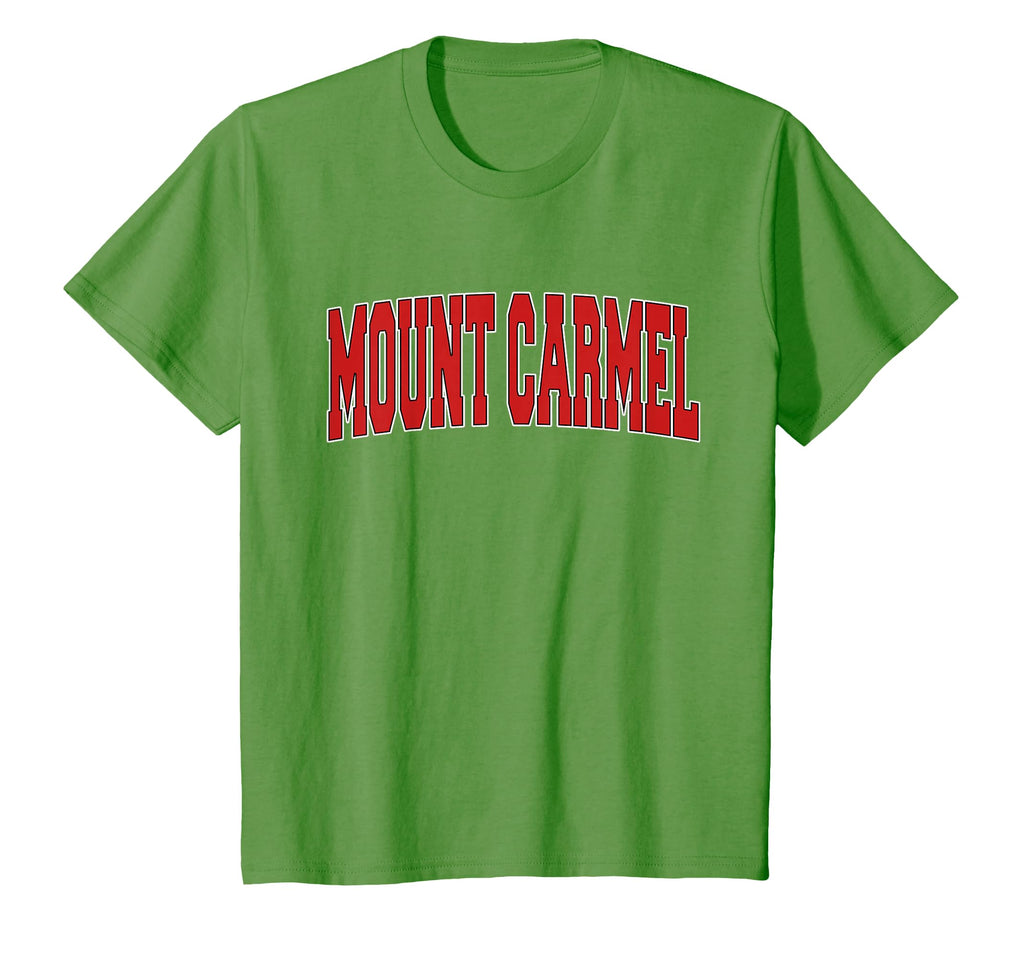 Mount Carmel Il Illinois Varsity T-Shirt - Fun Novelty Design Men Women - T-Shirt, Sweatshirt, Hoodie
