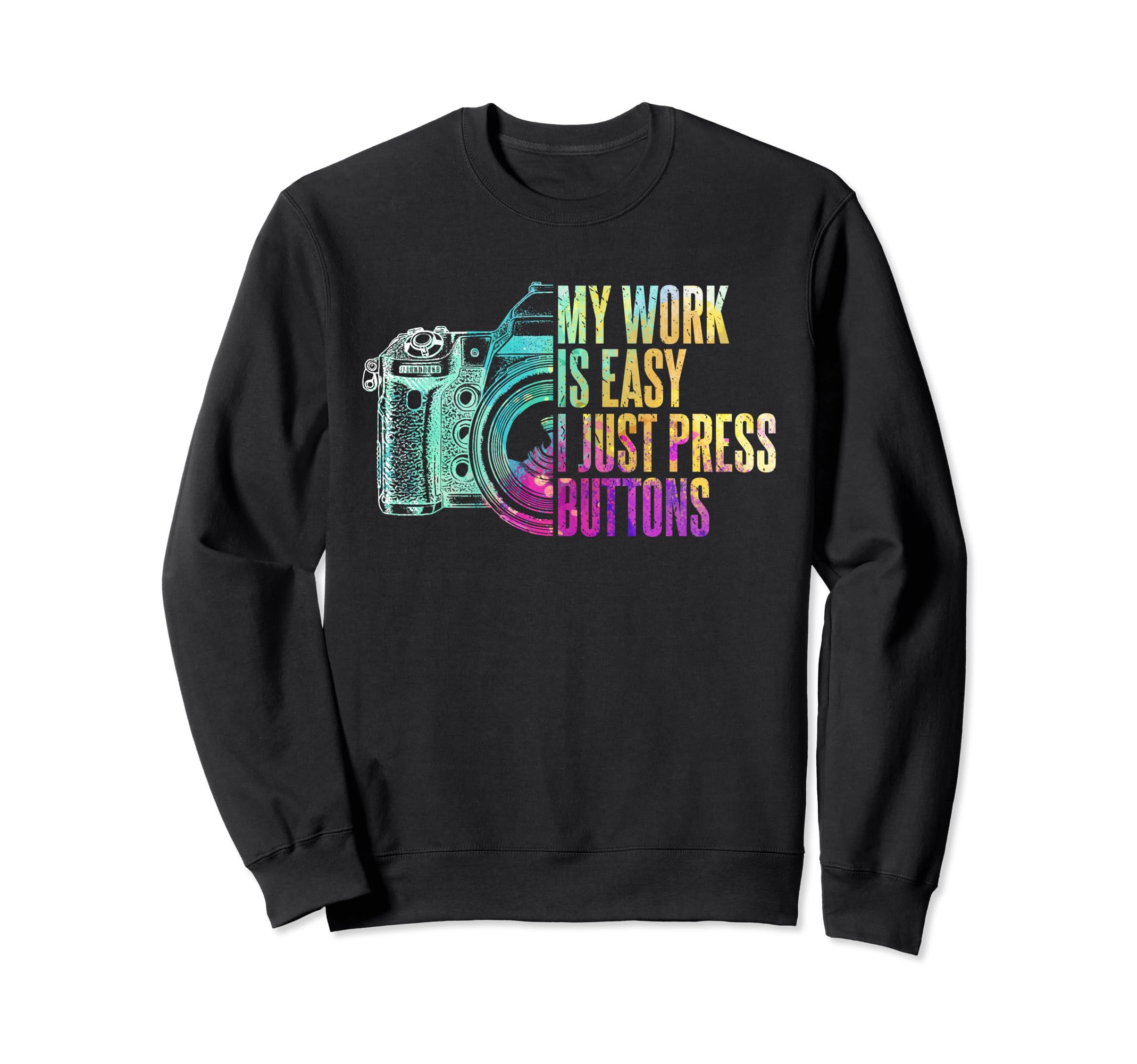 Funny Photographer Camera Hoodie - Streetwear Style Unisex - T-Shirt, Sweatshirt, Hoodie