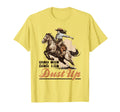 Country Kick Dust Up Bronc Horse T-Shirt - Custom Art Print Men Women - T-Shirt, Sweatshirt, Hoodie