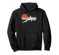 Hammerhead Shark Sunset Hoodie - Unique Graphic Men Women - T-Shirt, Sweatshirt, Hoodie