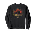Manhattan Grit 90S Grunge Urbandecay Sweatshirt - Trendy Graphic Unisex - T-Shirt, Sweatshirt, Hoodie