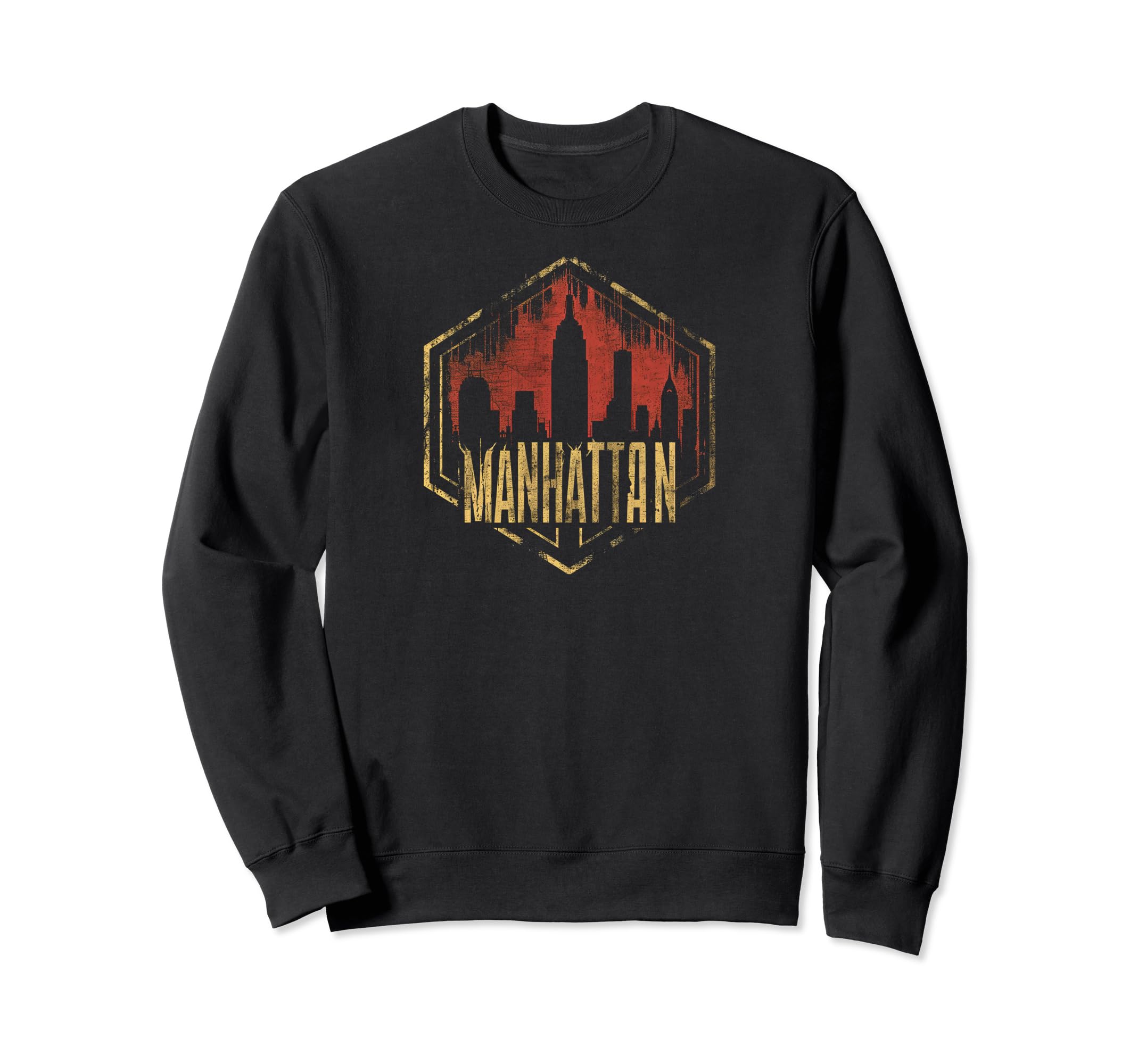 Manhattan Grit 90S Grunge Urbandecay Sweatshirt - Trendy Graphic Unisex - T-Shirt, Sweatshirt, Hoodie
