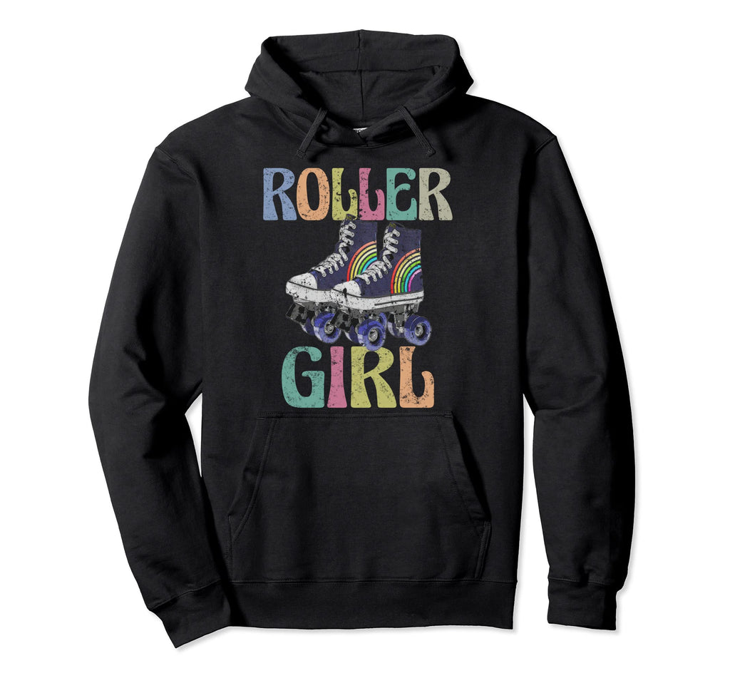 Roller Skating 70S 80S Skate Gift Hoodie - Streetwear Style for Adults - T-Shirt, Sweatshirt, Hoodie
