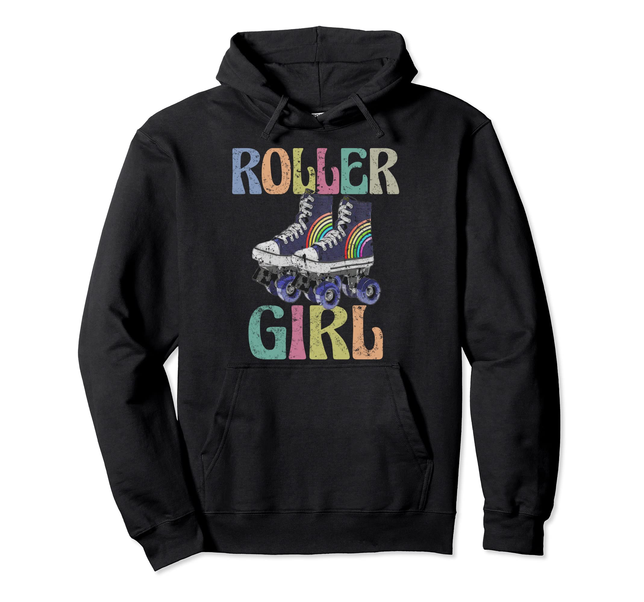 Roller Skating 70S 80S Skate Gift Hoodie - Streetwear Style for Adults - T-Shirt, Sweatshirt, Hoodie