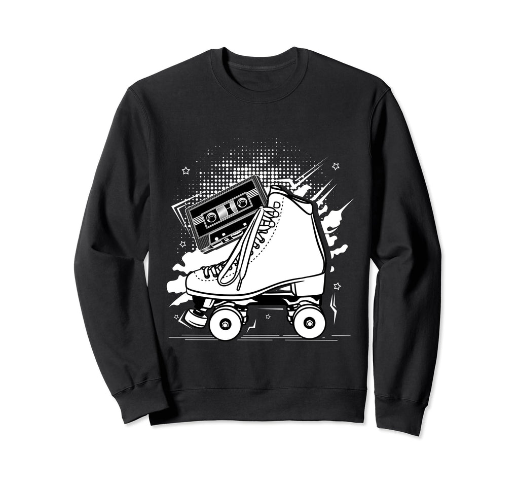 Roller Skates Fun Skating Sweatshirt - Minimalist Print for Adults - T-Shirt, Sweatshirt, Hoodie