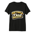 Softball Dad Proud Father Daughter T-Shirt - Trendy Graphic Men Women - T-Shirt, Sweatshirt, Hoodie
