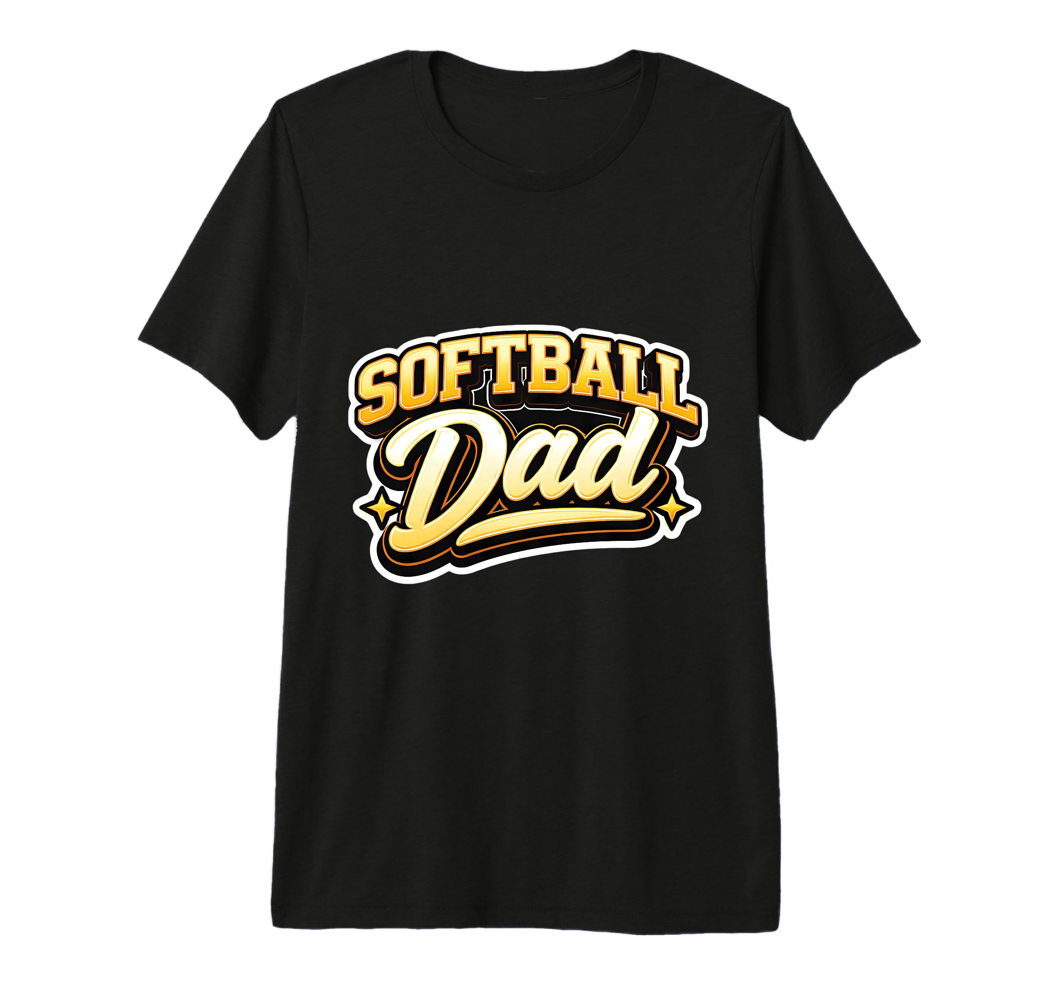 Softball Dad Proud Father Daughter T-Shirt - Trendy Graphic Men Women - T-Shirt, Sweatshirt, Hoodie