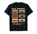 Old School Playlist Cassette Tapes T-Shirt - Trendy Graphic Men Women - T-Shirt, Sweatshirt, Hoodie